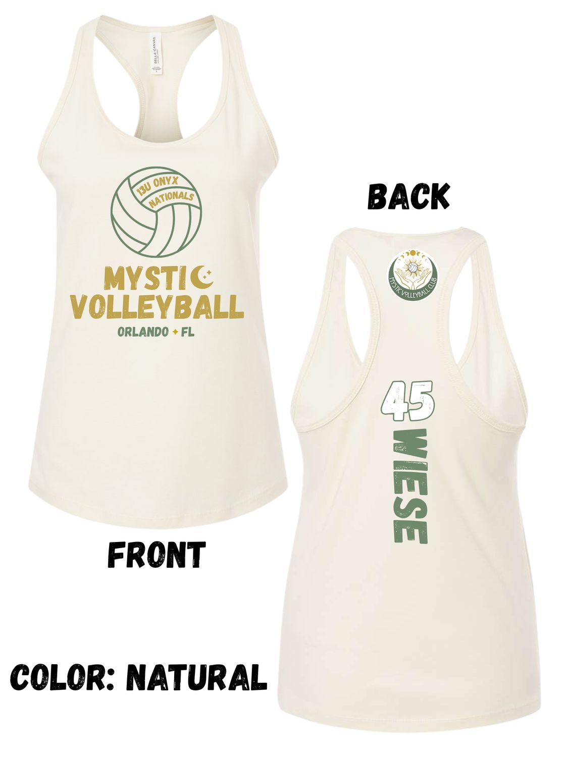 Mystic 13U Onyx Nationals Tank