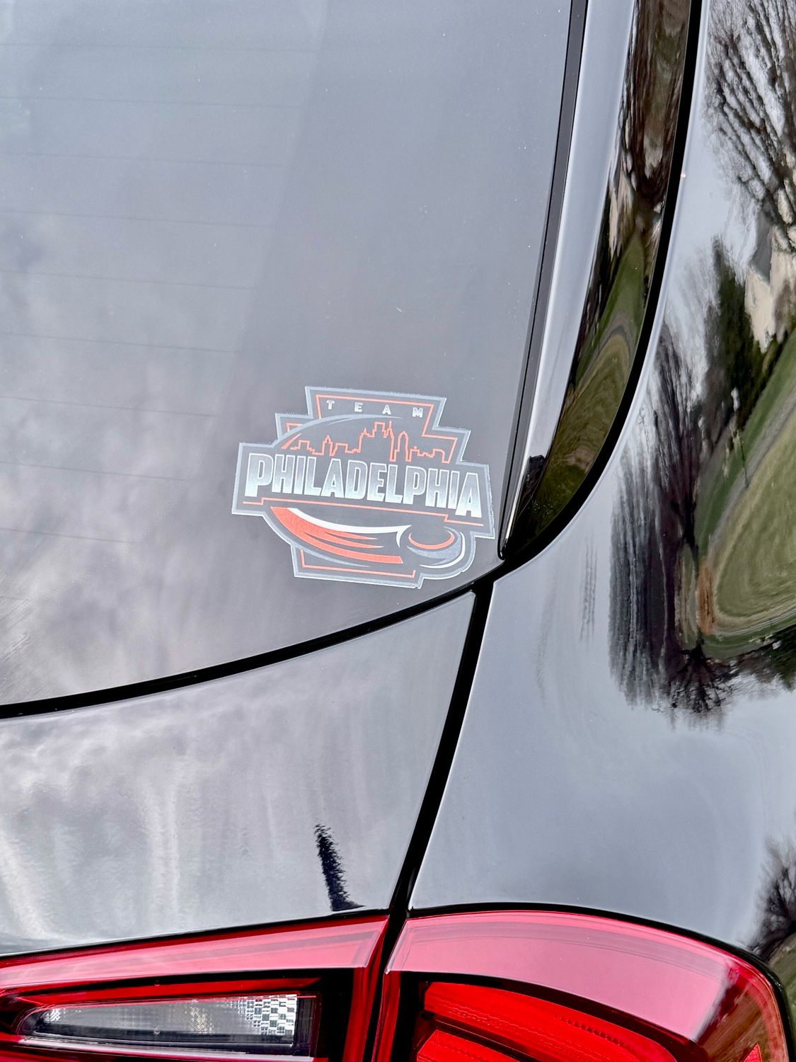 Team Philly Window decal
