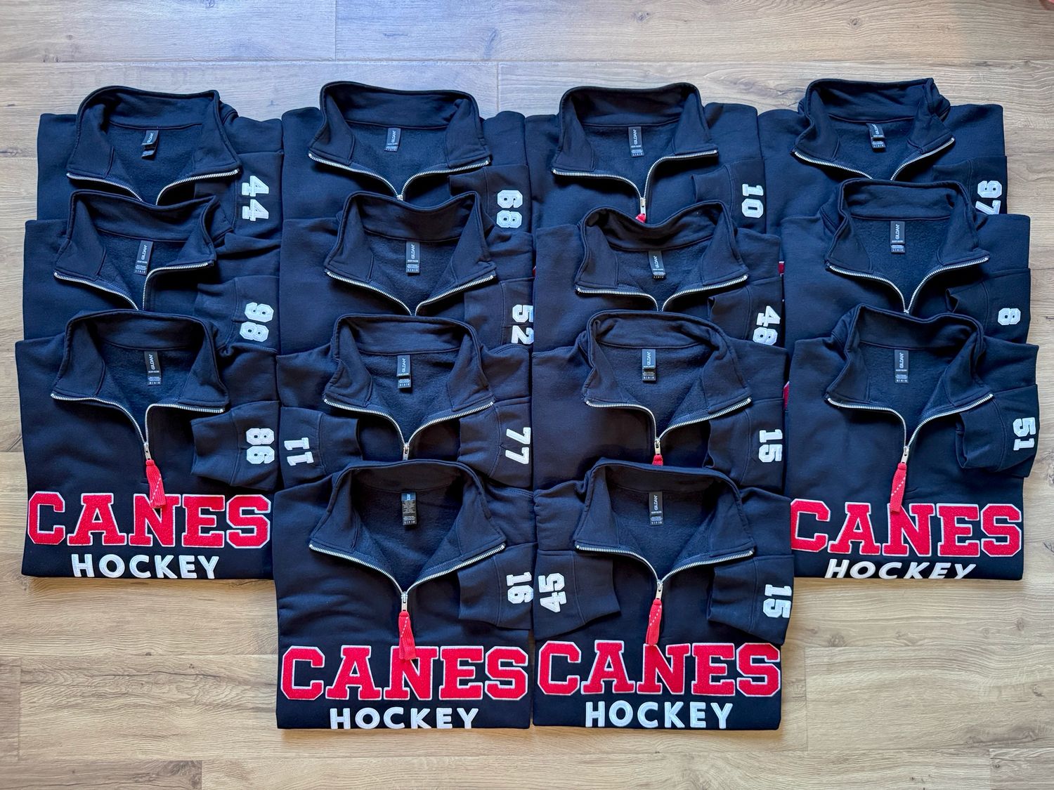 Canes 1/4 Zip