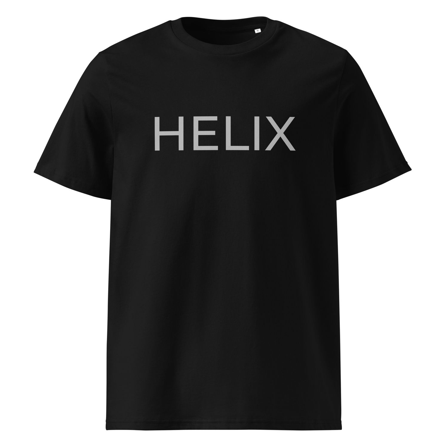 Unisex organic ribbed neck t-shirt