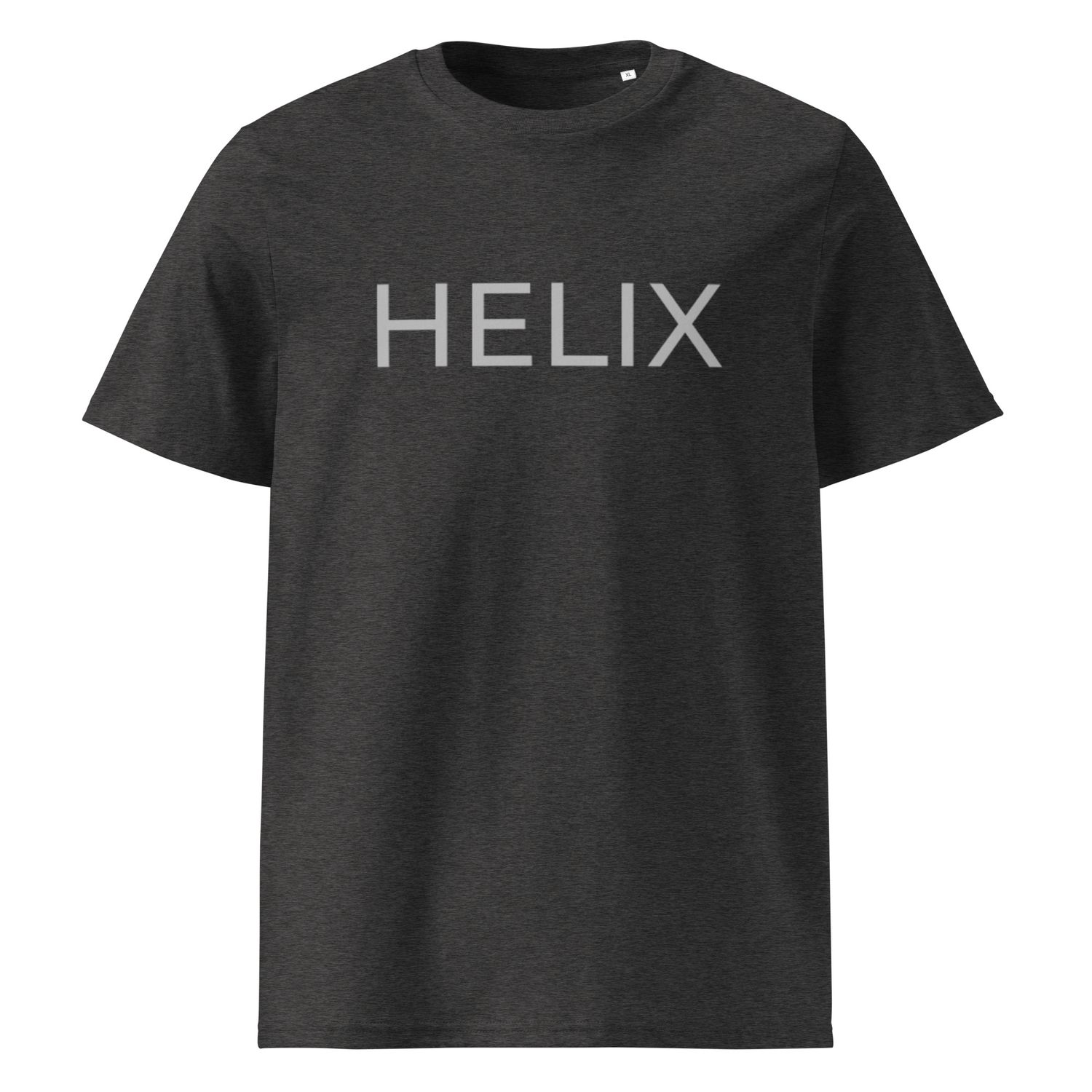Unisex organic ribbed neck t-shirt