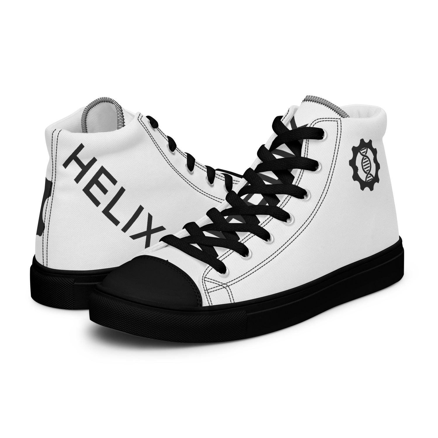 Men’s high top canvas shoes