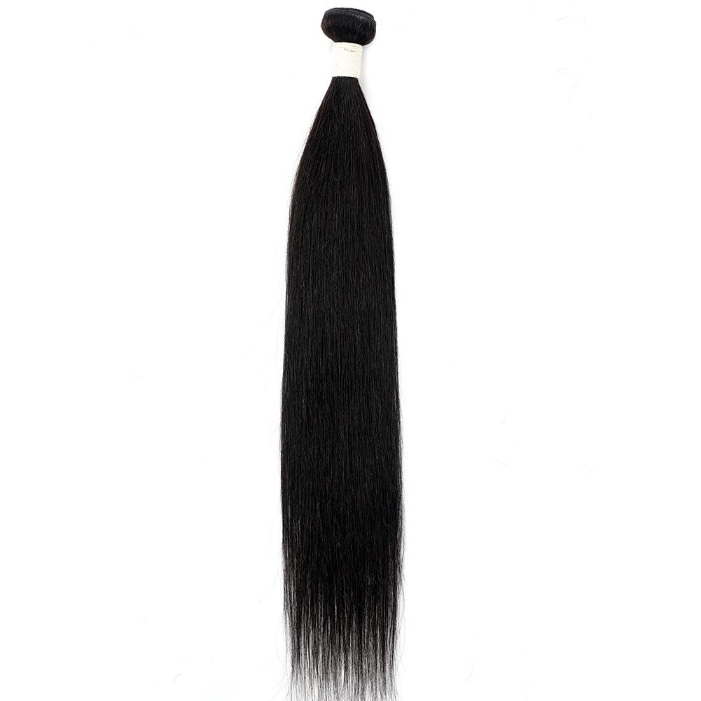 Straight Brazilian Raw Human Hair Bundles 100% Human Hair Extensions