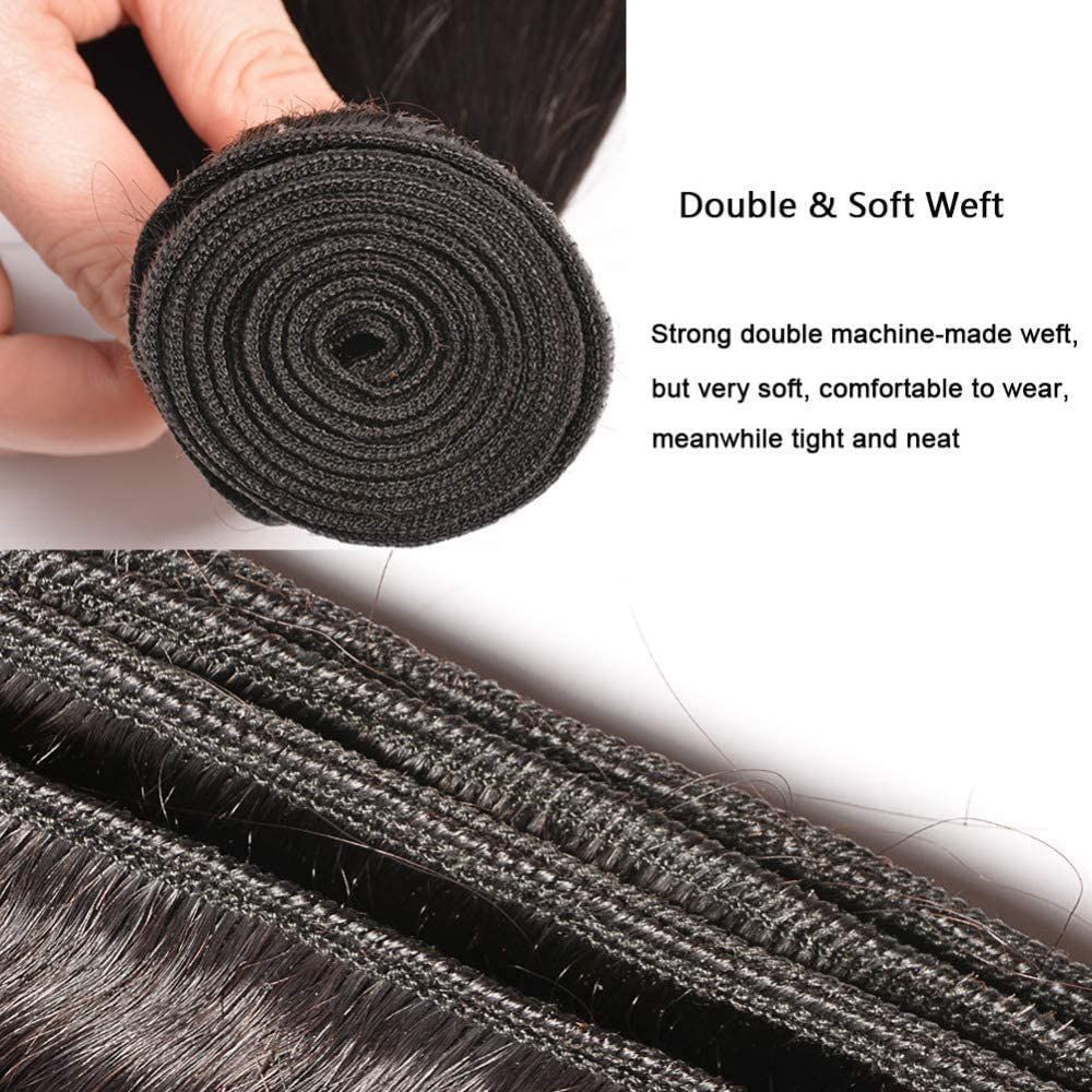 Straight Brazilian Human Hair Bundles Hair Weave 100% Unprocessed Remy