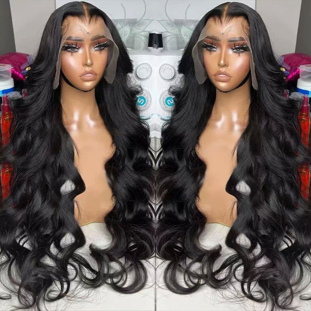 Pre-plucked Body Wave Human Hair Wigs. 13x6 HD Lace Frontal Wig. 13x4 Lace Front Human Hair Wig 100%.