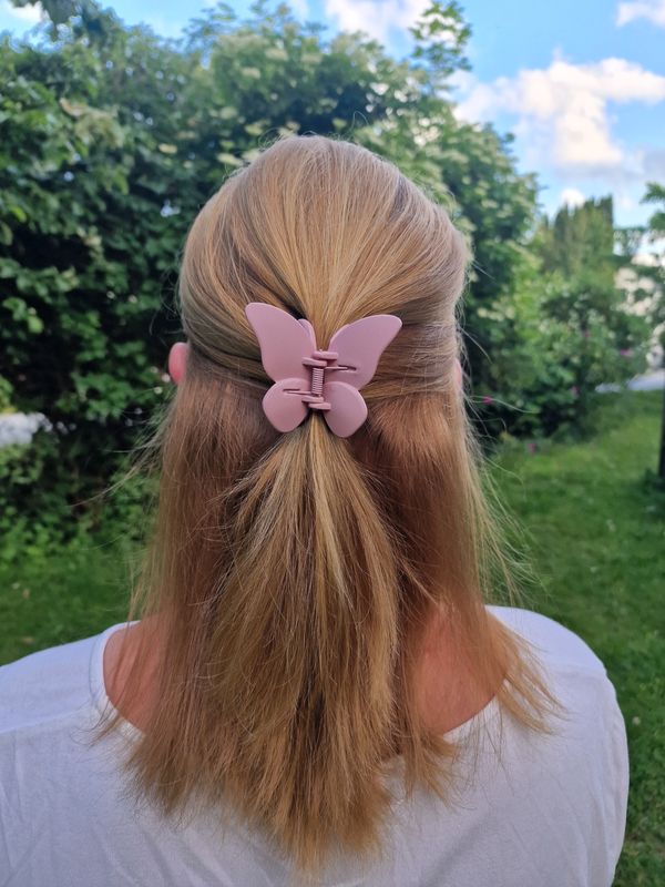 STOR FJÄRIL PASTELL ROSA