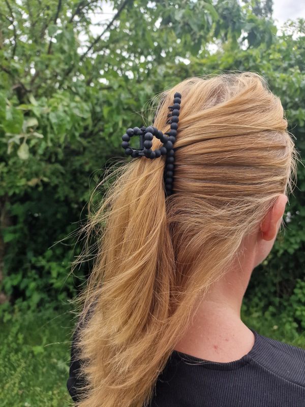SCRUNCHIE SVART