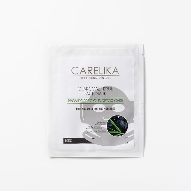 Charcoal Tissue Face Mask Purifyng and Detoxifyng vk
