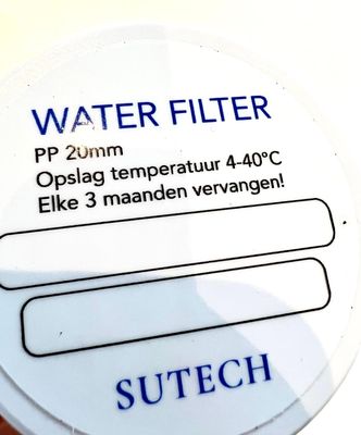 waterfilter sutech lasers