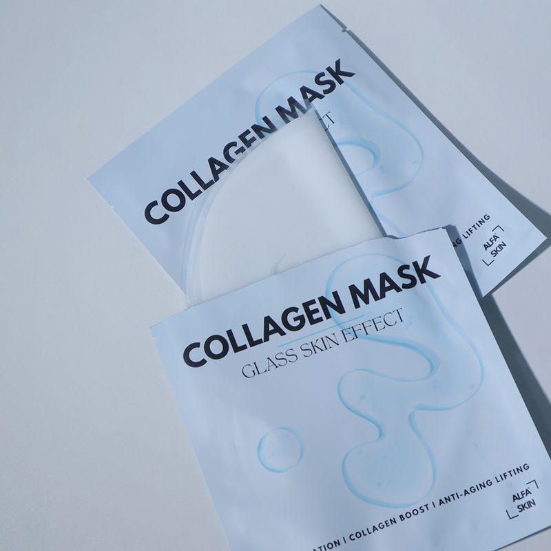 ALFASKIN collageen mask 40st ( 10 doosjes)