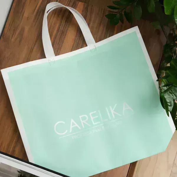 Shopping bag, medium, non-woven - 43x32x10cm s