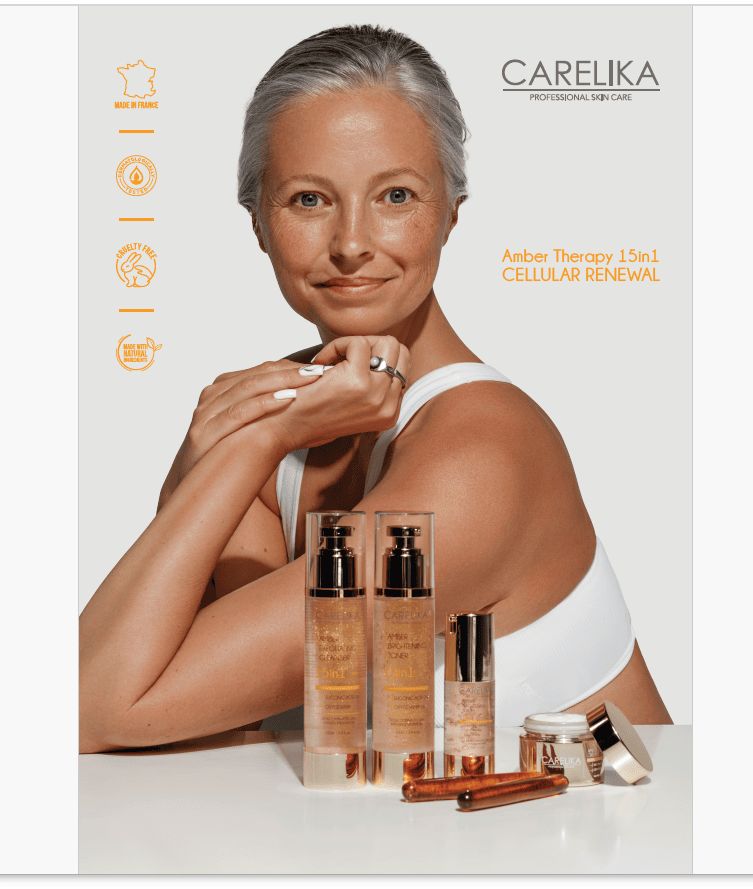 PVC plaat carelika amber line