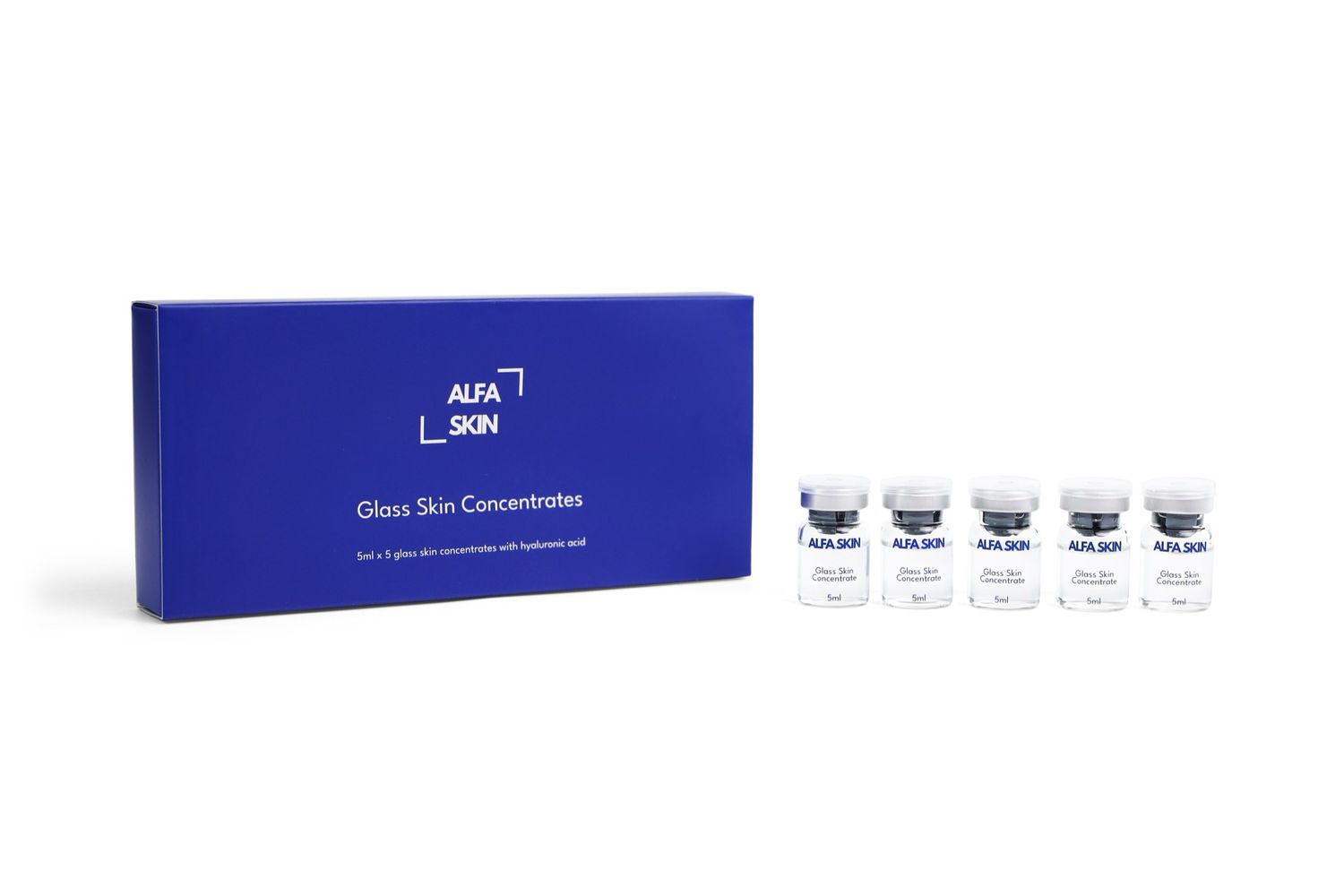 Alfaskin GLASS SKIN CONCENTRATE 5x5ml 1 stuk