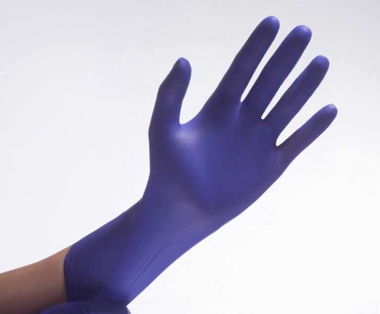 Soft Nitril Easyglide handschoenen cobald blue alfaskin blue SMAL