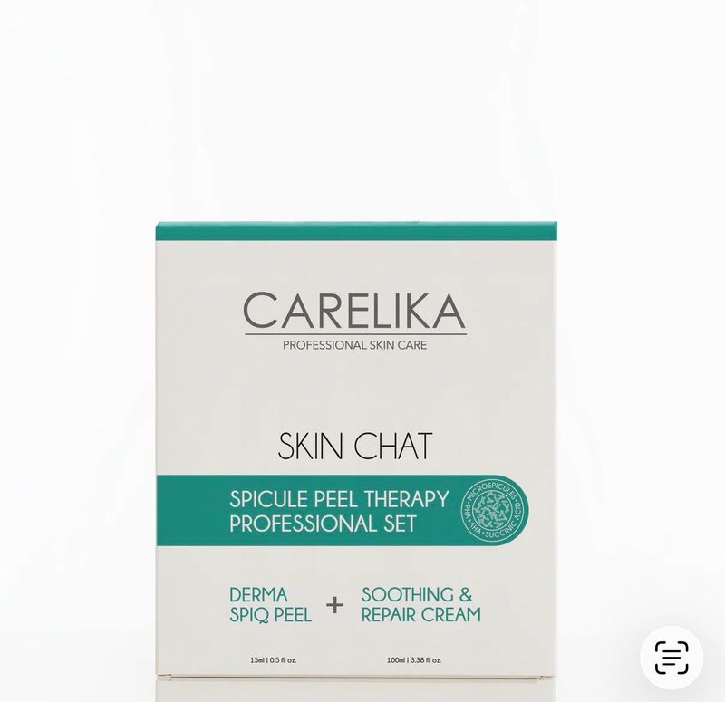 Carelika SPIQ peel Skin Chat Professional set 10-12 behandelingen gemiddeld