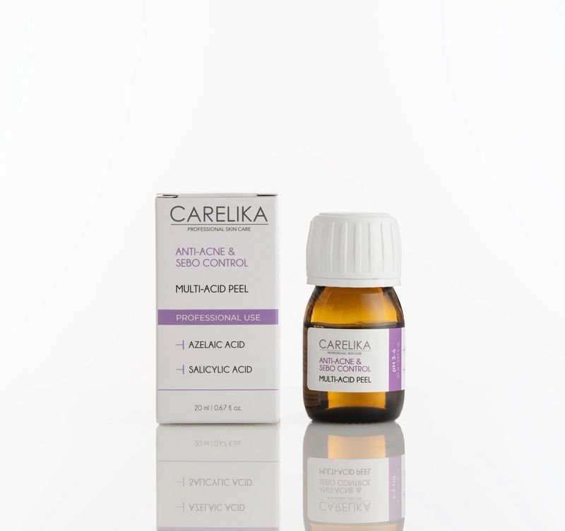 Carelika Multi Acid cocktail peel: anti-acne & Sebo control peel