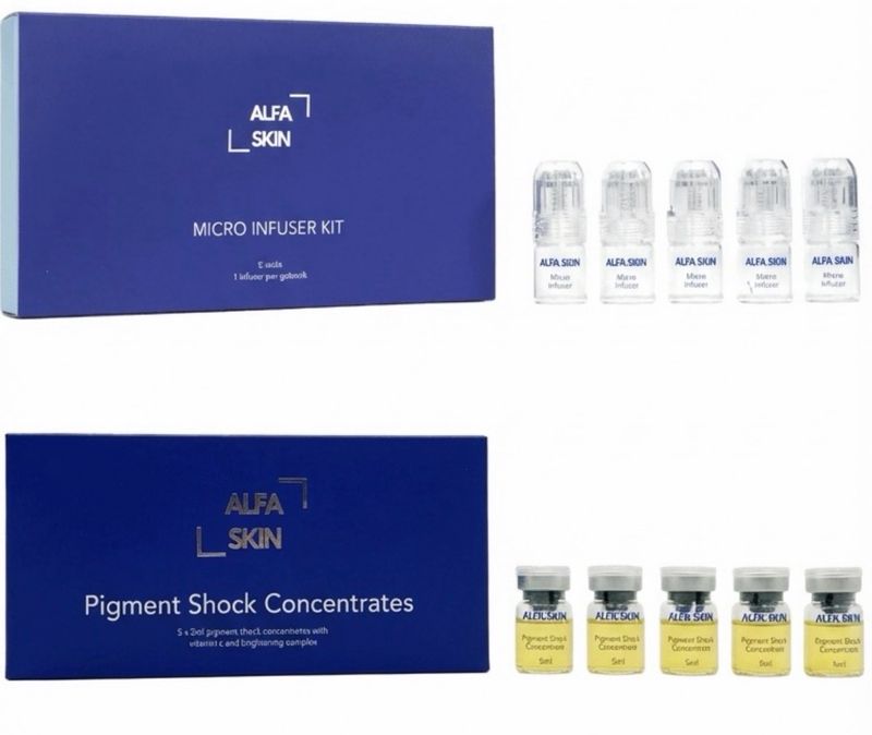 Alfa Skin pigment shock VIAL 5x5ml + 5x micro infusors