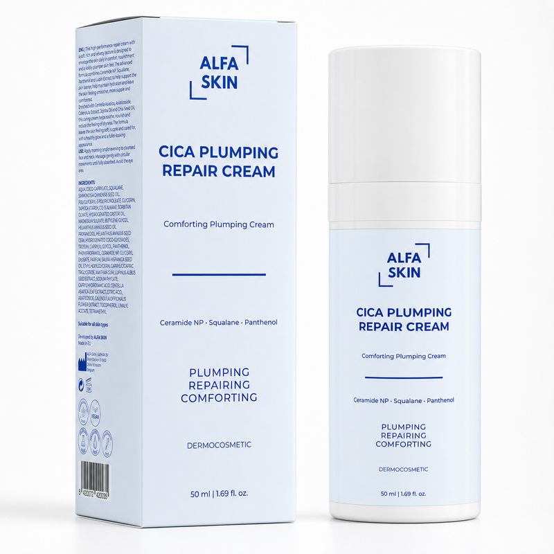 ALFA SKIN Cica Plumping Repair Cream – 50ml