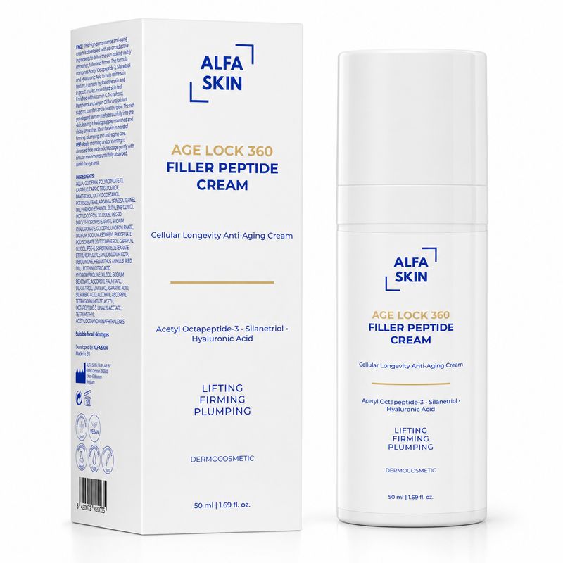 ALFA SKIN Age Lock 360 Filler Peptide Cream -50Ml