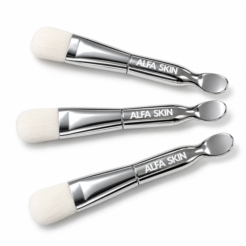 ALFA SKIN Luxe Maskerkwast met Spatel 3 stuks