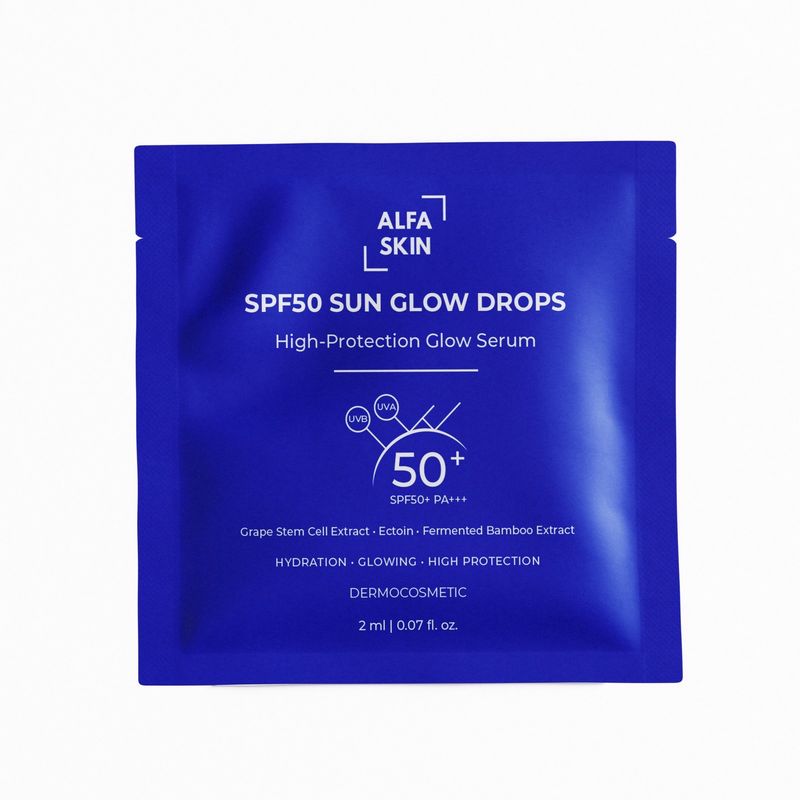 ALFA SKIN SPF50 Sun Glow Drops – Tester 2 ml