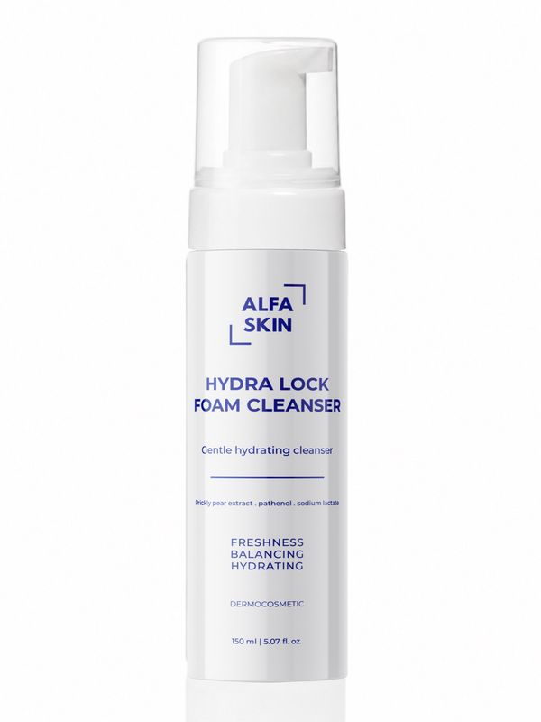 ALFA SKIN Hydra Lock Foam Cleanser – 150 ml