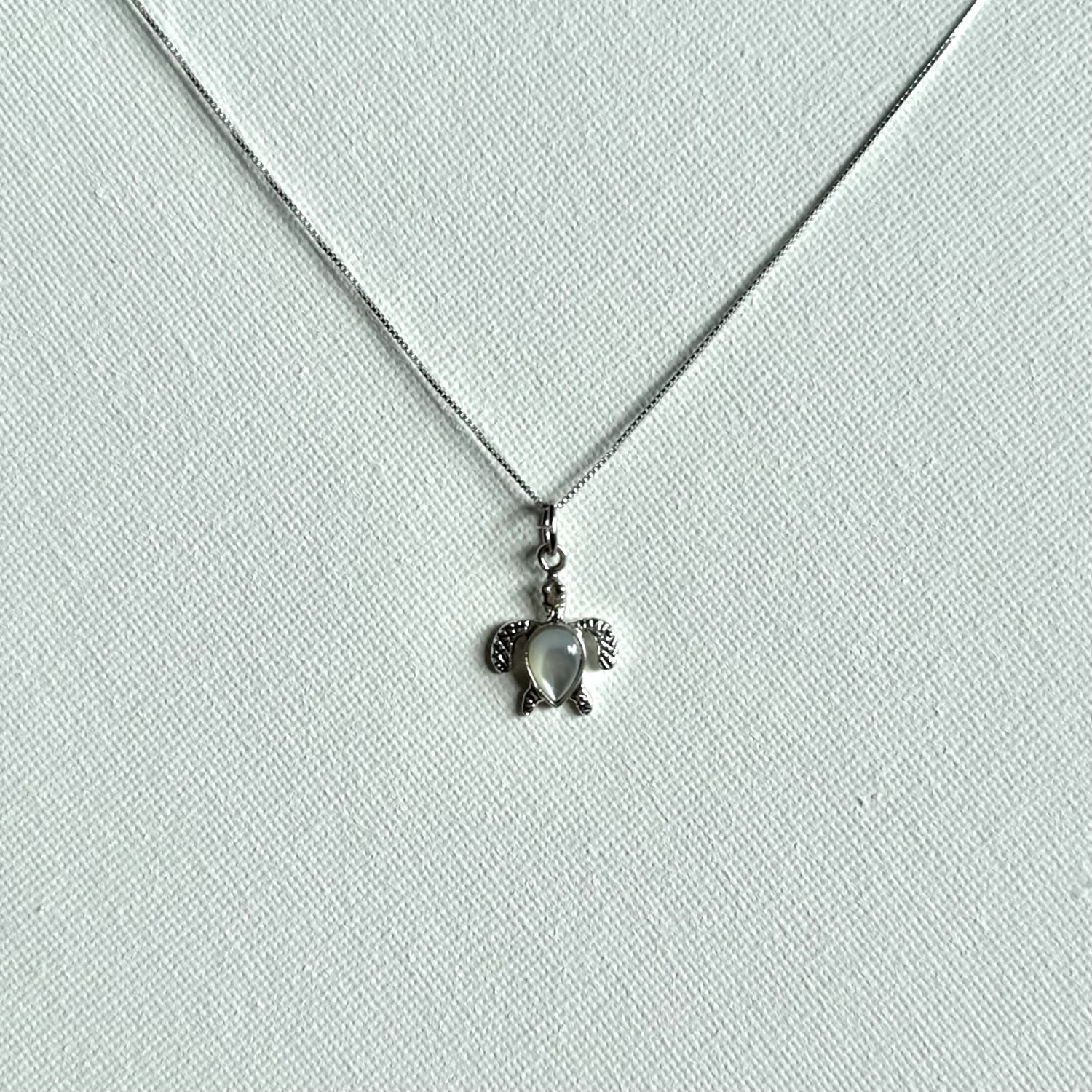 שרשרת צב ים כסף