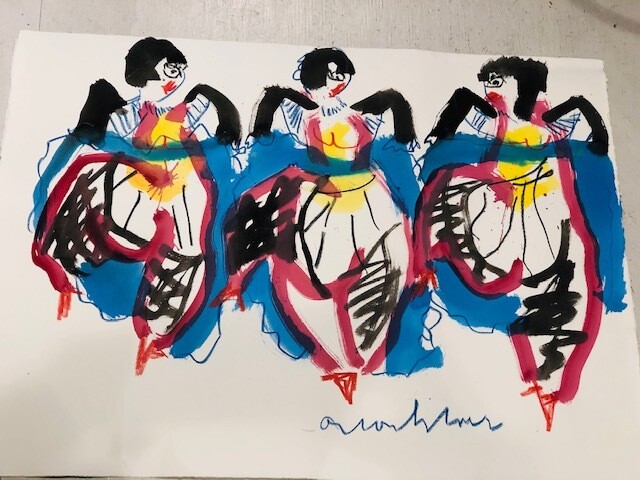 Anton Heyboer painting