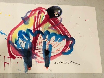 Anton Heyboer painting Anton Heyboer painting