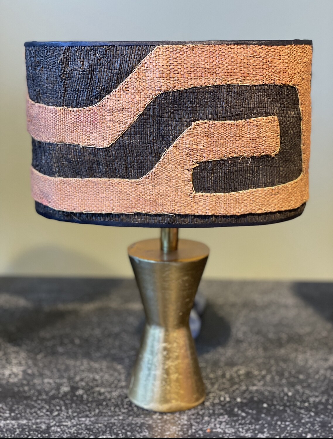 Unique piece. Kuba lamp
