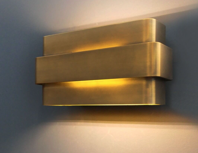 Wall lamp brass