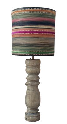 Lamp wood & stripes Lamp wood & stripes