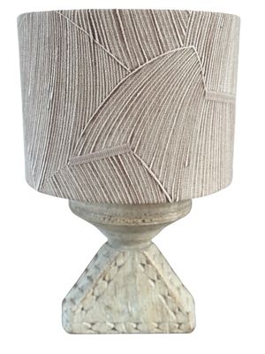 Lamp base wood