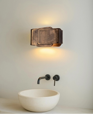 Brass wall lamp
