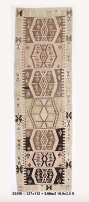 Vintage kilim runner