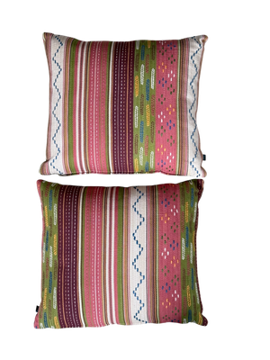 Set pillow stripes