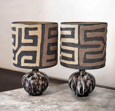Set lampshades kuba