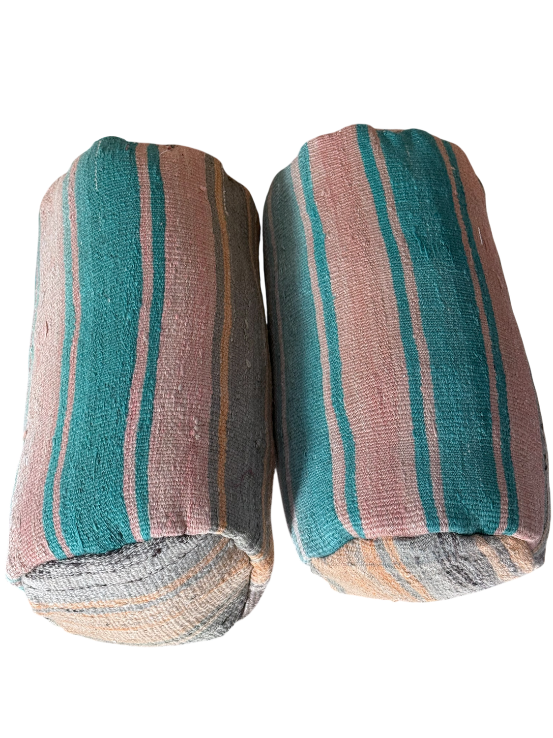 Set of kilim bolsters