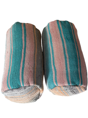 Set of kilim bolsters