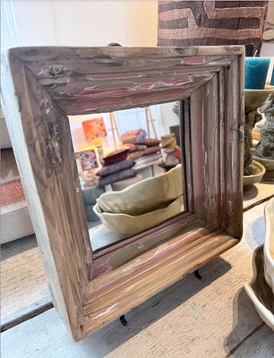 Spiegel met Houten Lijst