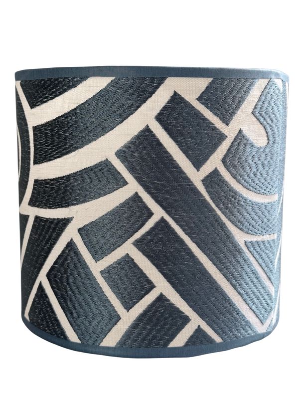 Lampshade blue