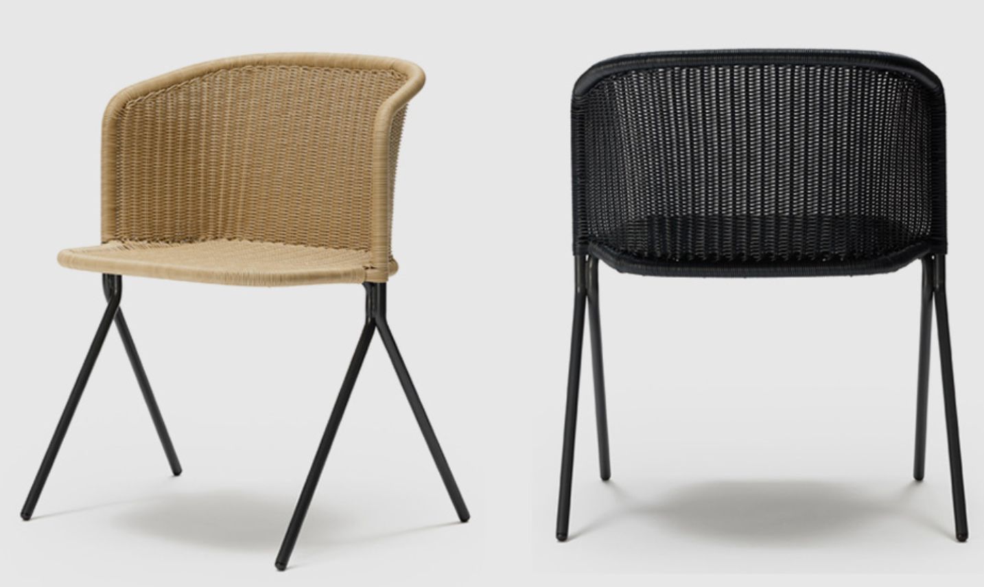 Kaki armchair outdoor