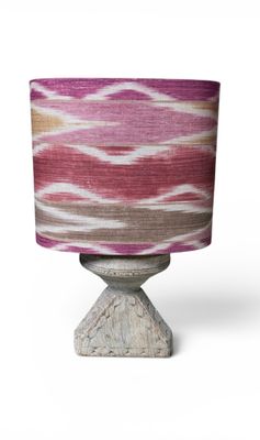 Lamp ovalen kap