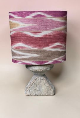 Lamp ovalen kap