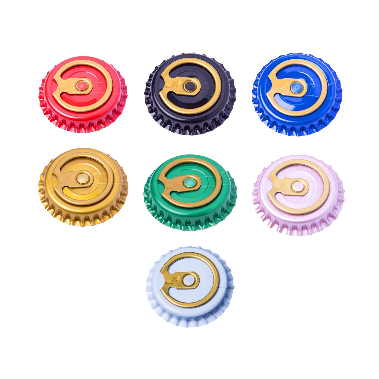 Easy Open Bottle Crown Caps