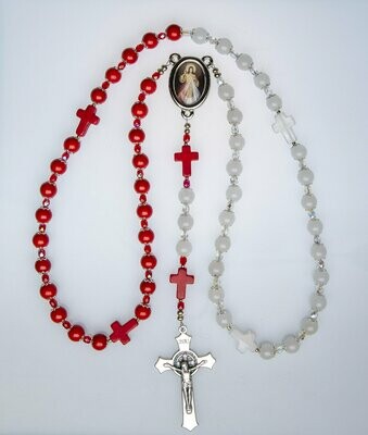 Divine Mercy Rosary With Picture Rosary Center