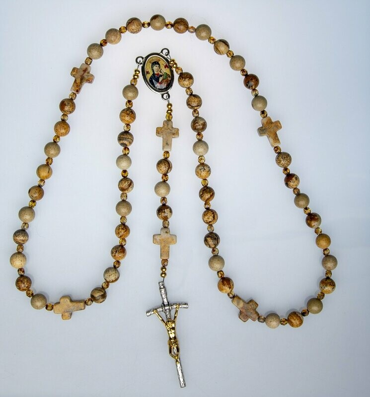 Picture Jasper Rosary