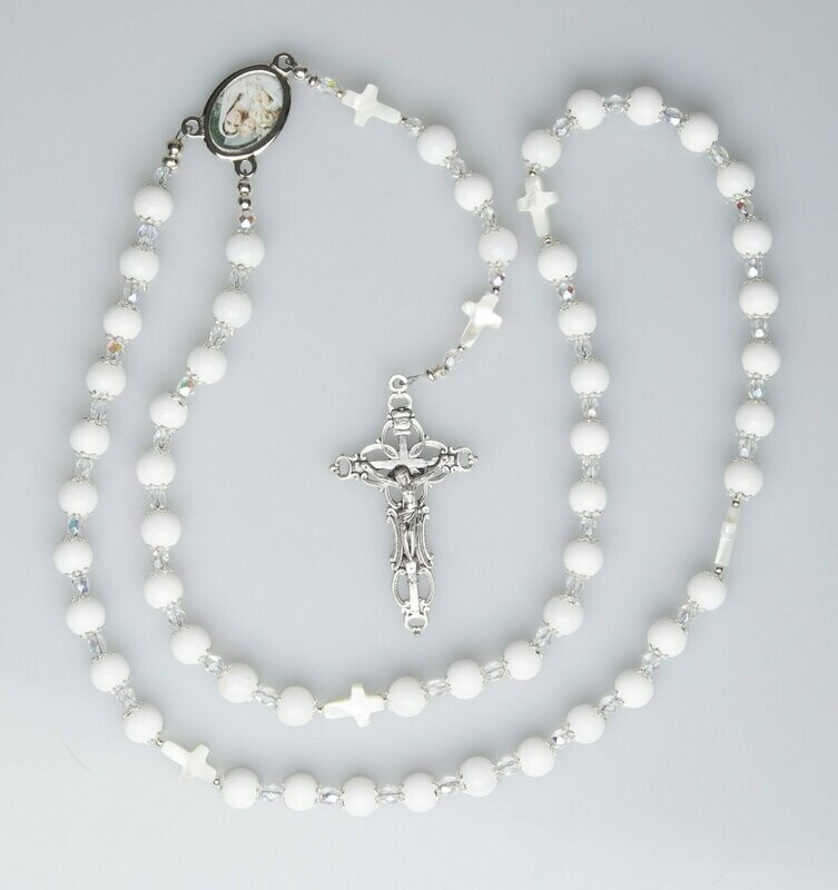 White Jade Rosary