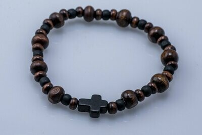 Boxwood 1st Communion Rosary Bracelet