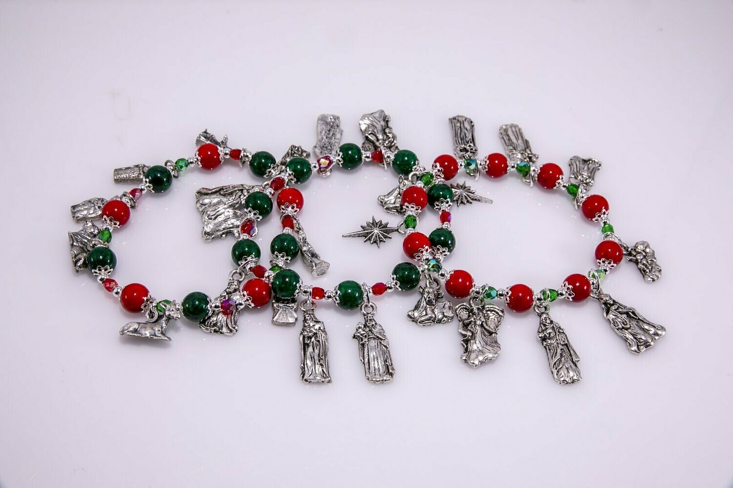 Christmas Nativity Scene Rosary Bracelets